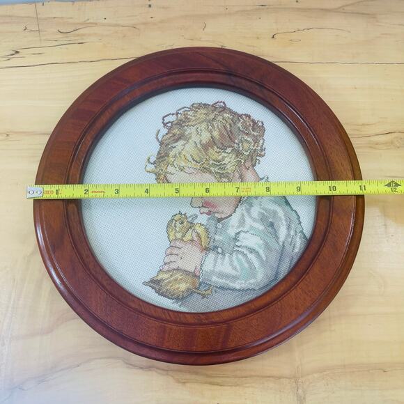 Vintage 89 Cross Stitch "My Baby Duck" / Pattern 1930s Painting by Tousey Fangle - Picture 11 of 15